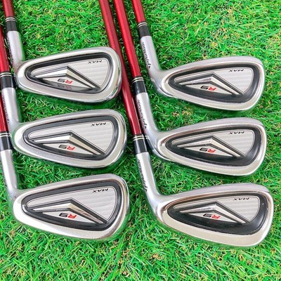 TaylorMade R9 MAX Iron Set Flex R Pieces Used Right Handed F/S
