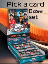 2024 Topps Chrome Formula 1 - Pick A Card - Base Set (1-200)