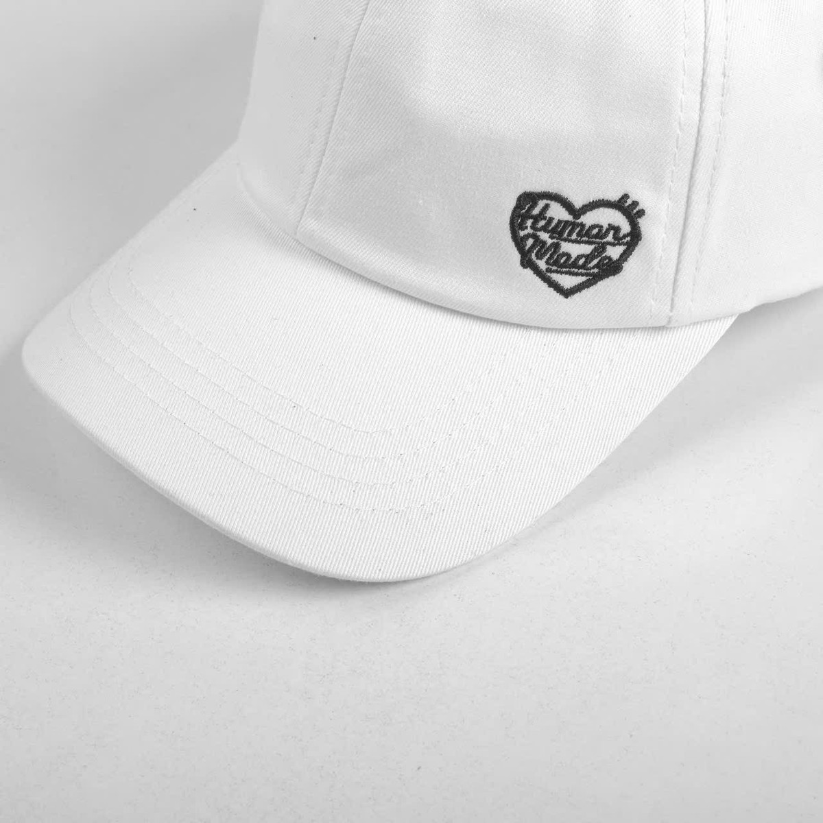 HUMAN MADE 6 Panel Cap White ホワイト Human Made 6 Panel Small Heart Twill White Cap Cotton Strapback