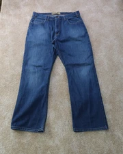 Old Navy Bootcut Jeans Men's 36x32 Dark Blue Denim Pants