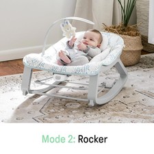 Keep Cozy 3-In-1 Grow with Me Vibrating Baby Bouncer Seat  Infant to Toddler Ro