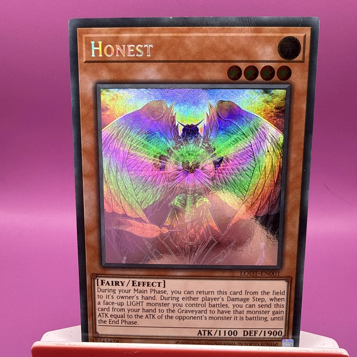 Yu-Gi-Oh! TCG Honest Ghost Rare Individual Collectible Card Game