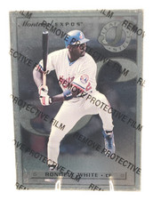 1996 Leaf Preferred Steel Rondell White #28 Montreal Expos