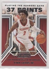 2020-21 Panini Contenders Draft Picks Playing the Numbers Game Kira Lewis Jr 0b3