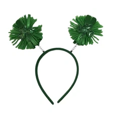 StPatrick Day Party Headband Adult Green Hair Hoop Holiday Festival Hair Decor