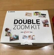 Canon EOS Kiss X8i Double Zoom Kit Digital SLR Camera Excellent Condition