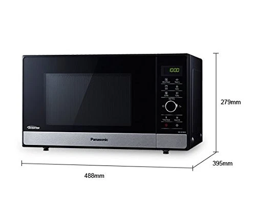 Panasonic NN-GD38HSGTG: Multifunktionale Mikrowelle mit Grill und Dampfgarer - Bild 3 von 4
