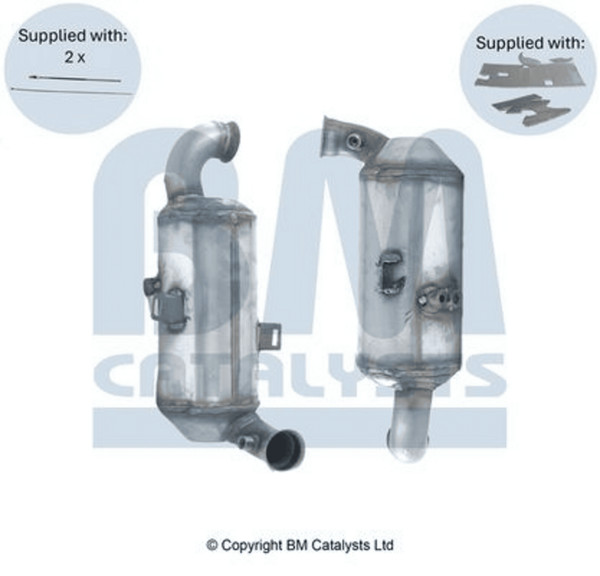 Ruß Partikelfilter Abgasanlage FüR CitroËN Peugeot DS C3 II DS3-image