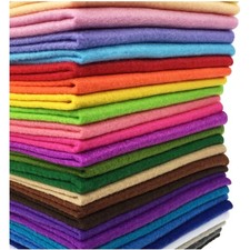 Nonwoven Patchwork Craft Felt - 28pcs Assorted Colors