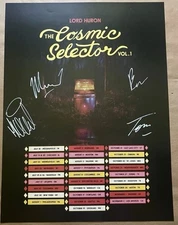 HOT Lord Huron The Cosmic Selector Signed Poster 2025 Tour