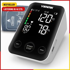 Vimmk Blood Pressure Monitor Upper Arm Digital Meter High Blood Pressure LED Dis