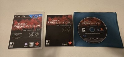 Deadly Premonition Directors Cut PS3 Horror CIB Tested Same Day Ship Read Desc 