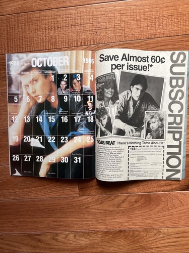 TIGER BEAT BIRTHDAY BOOK Magazine 1985 Le Bon, John Taylor, Cruise, Stamos MINT - Picture 4 of 5