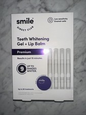 NIB Smile Direct Club Teeth Whitening Kit Lip Balm 4 Pack 1.4ml Gel Pens