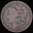 1890-O MORGAN DOLLAR
