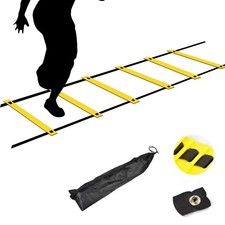 Agility Ladder Speed Ladder 6Rung10FT 12Rung20FT Training Equipment for Footb...