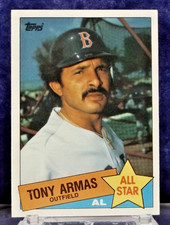 1985 Topps #707 - Tony Armas All Star - Boston Red Sox - Near Mint
