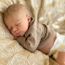 Anano Reborn Baby Dolls Silicone Full Body-18 in Realistic Doll Girl,... 