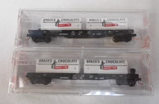 Micro-Trains Line N Scale The Dairy Express Baker's Chocolate, In original Boxes