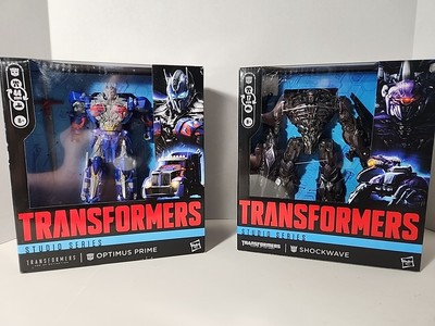 NEW Transformers Studio Series Shockwave  DOTM & Optimus Prime AOE Takara Tomy