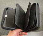 Zippered 12 CD/DVD Case, Black with Emblem by Bullet Line — photo 2