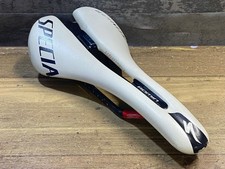 Specialized S-Works Romin EVO Carbon Saddle White 143mm Rail Road Bike USED