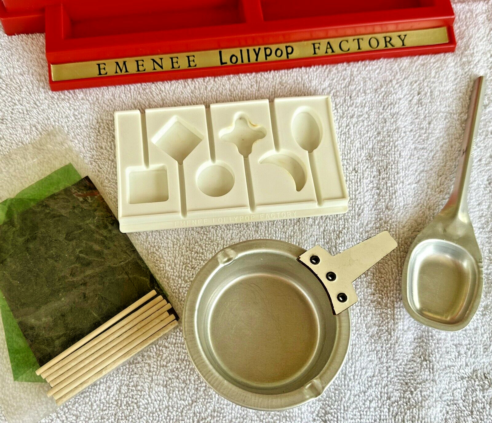 Lollypop Factory by Emenee 1965 Original Box Near Complete —READ— SEE PICTURES—