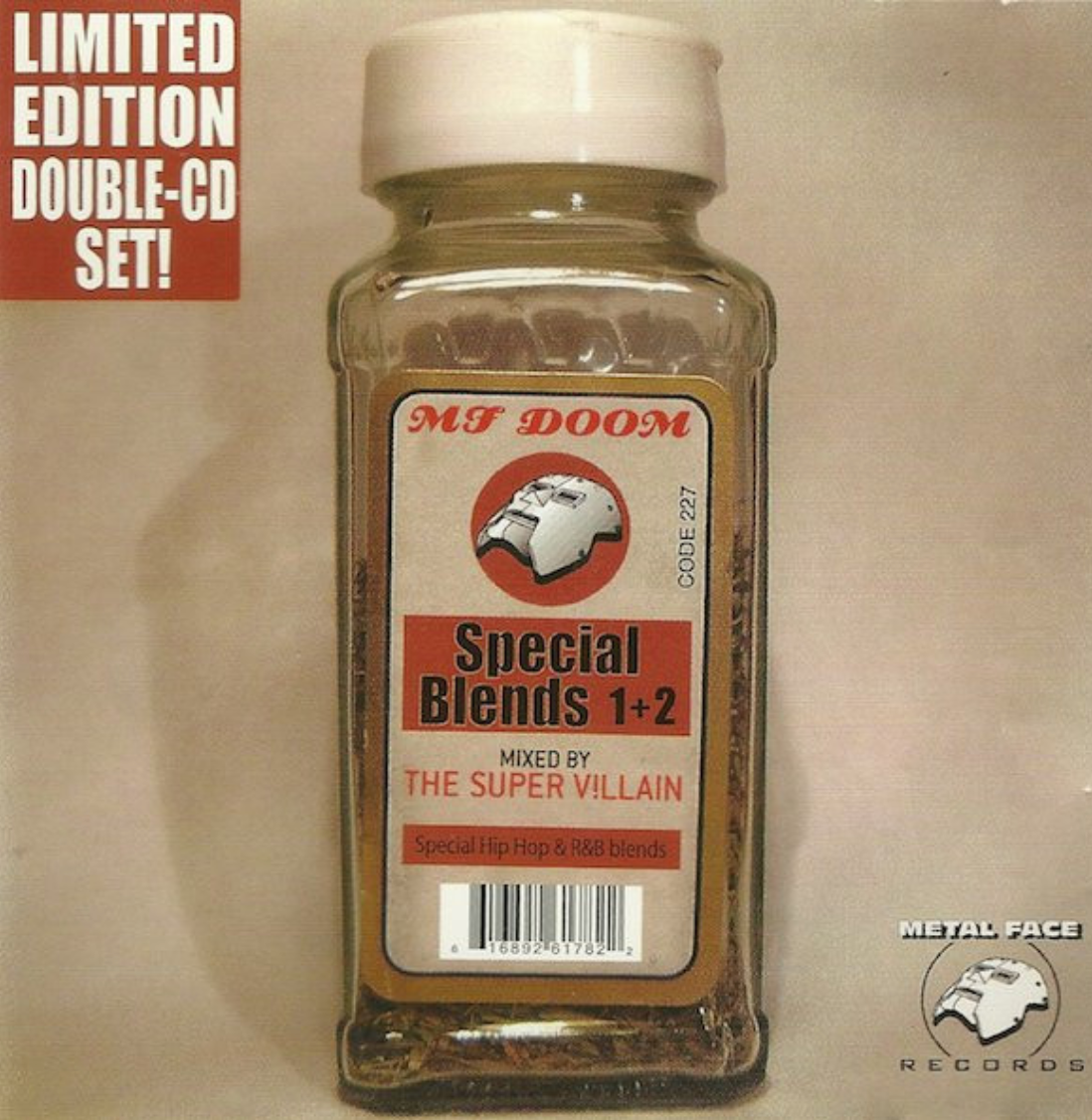 MF DOOM - Special Blends Vol 1 & 2 (2004) Metal Face 2xCD brand 