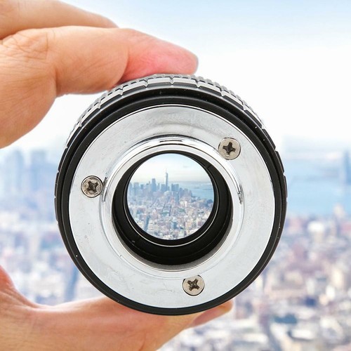 50mm F1.4 C Mount Manua Fixed-Focus Lens for Olympus M4/3 Fuji Sony Canon Camera - Picture 2 of 12