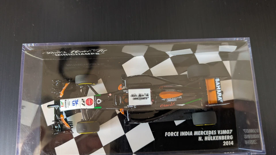 Force India VJM07 #27 Hulkenberg F1 2014 1/43 Minichamps super rare - Immagine 2 di 4