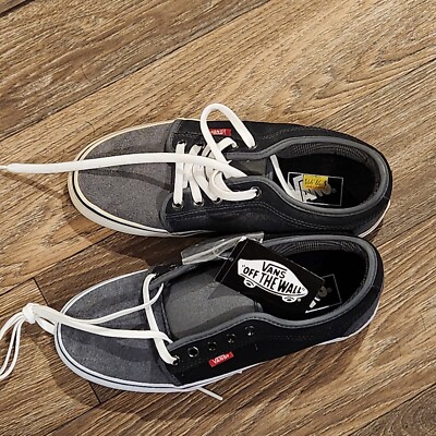 Vintage Vans Y2k Chukka Low Grey Carbon Suede Nos Mens