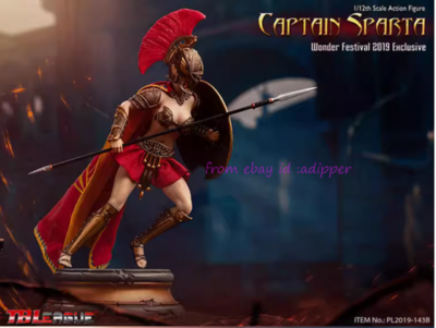 Tbleague Pl2019-143b 1/12 Scale Captain Sparta Action Figure Model