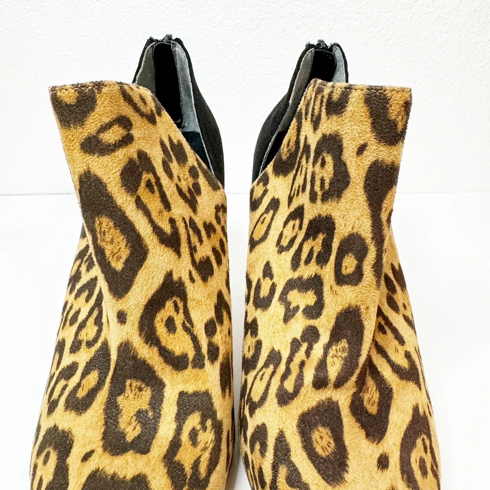 Botines Enzo Angiolini Reatha Estampado Leopardo Talla 8 Foto 3 de 4