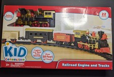 kid connection railroad engine and tracks walmart