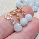 Natural Aquamarine Pendant Charm