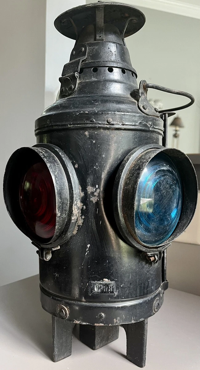 Antique Railroad Lantern Arlington NJ USA Dressel Switch Light