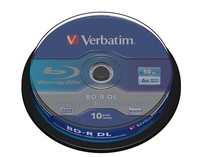 Verbatim 43746 Verbatim Blu-Ray BD-R Dl 10Er