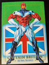 1992 Marvel Masterpieces Captain Britain #15
