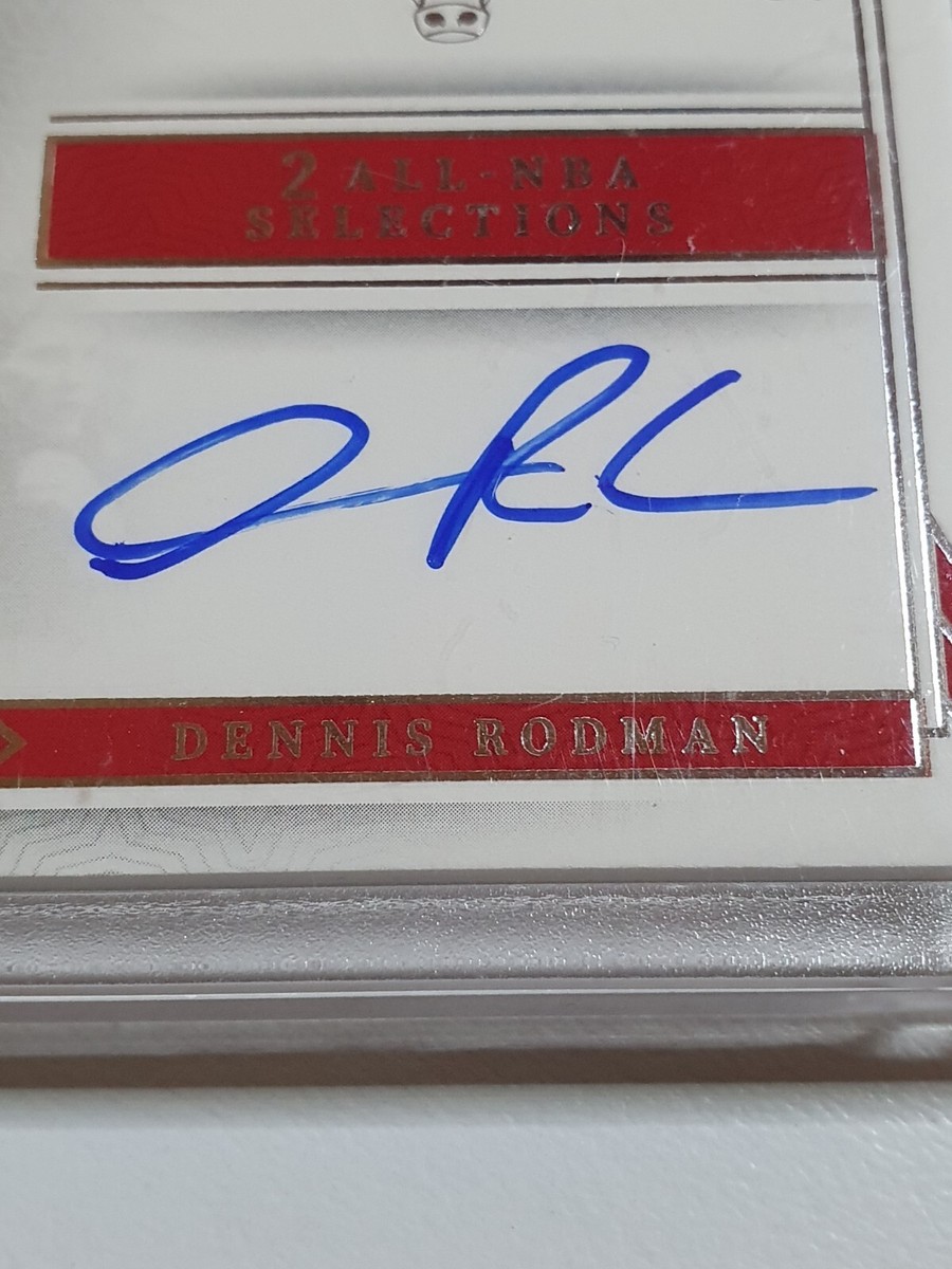 2023 Panini National Treasures Dennis Rodman AUTO /35 All-NBA