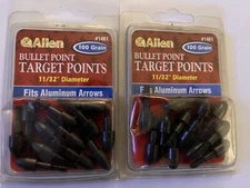 24 ALLEN 11/32” 100 GR ARCHERY SCREW-IN ARROW TARGET PRACTICE BULLET POINTS