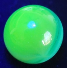 Akro Agate Moss Agate UV Active Akro Patch Marble Vintage Marble 5/8 MINT