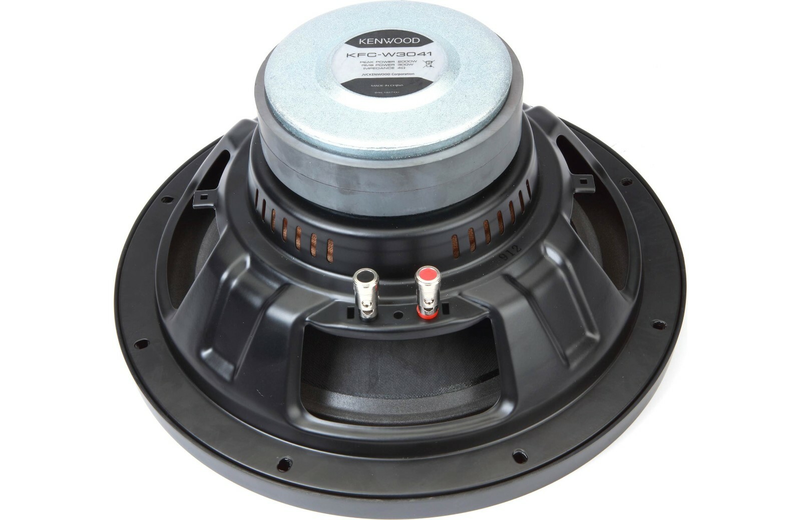 NEW Kenwood KFC-W3041 X-MOTIF 2000 WATT 12" Single 4 Ohm Car Audio Subwoofer