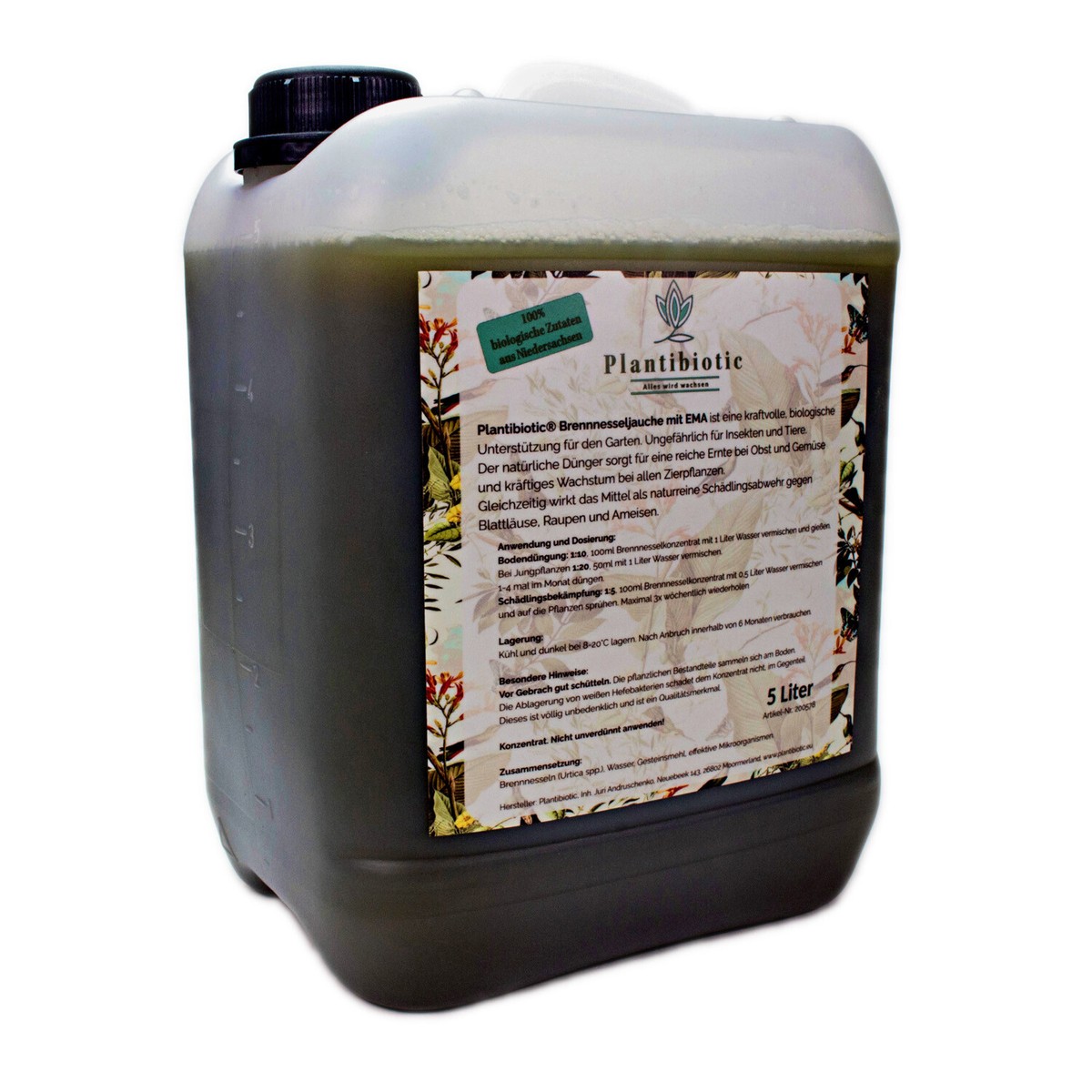 Brennesseldnger mit EMa Dnger 5L oder 10L Brennesselsud Brennnesseljauche  | eBay.de