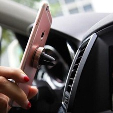 Air Vent Magnetic Mobile Phone Holder Magnet Car Mount Stand for iPhone Samsung