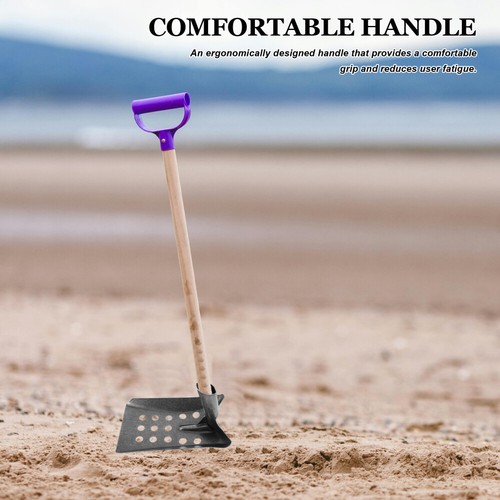 Sewer Sifting Scoop Shovel Drain Mud Sifting Shovel Multi-use Sifting Metal - Picture 3 of 12