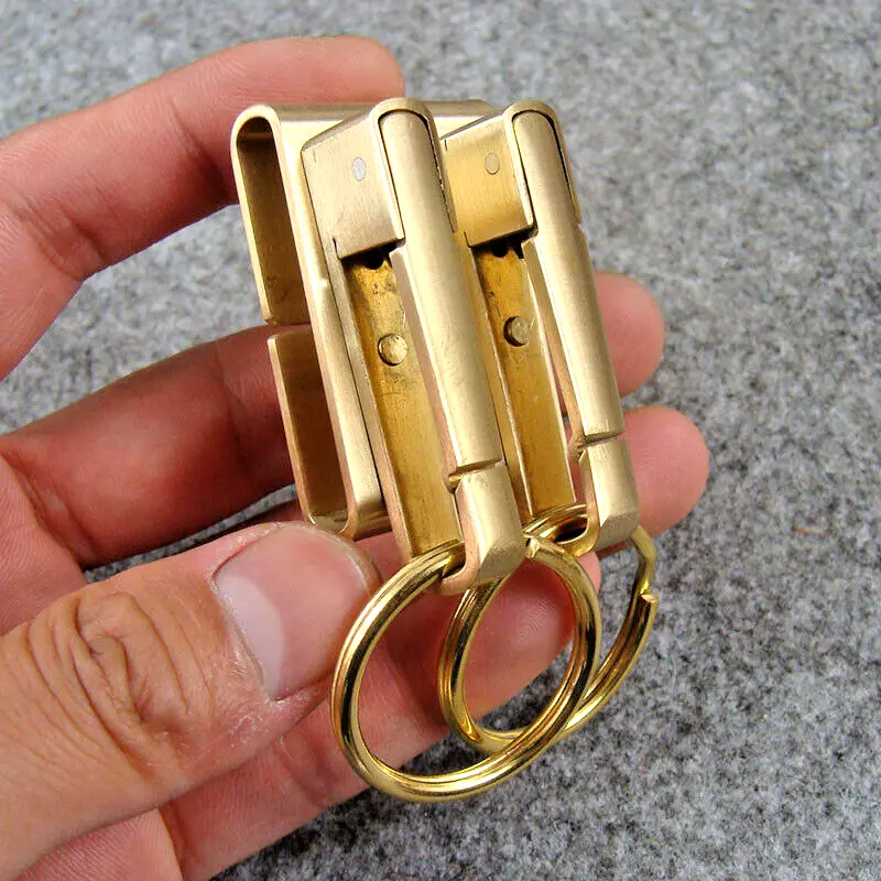 Belt buckle deals key holder