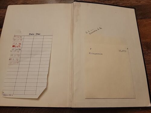 Tender is the Night F. Scott Fitzgerald First Edition 1934 Ex Library Distressed - Picture 7 of 14