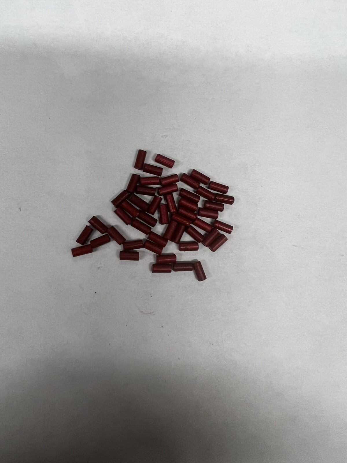 Lot of 50 lighter flints RED replacement for fluid/gas lighters, Ships from USA