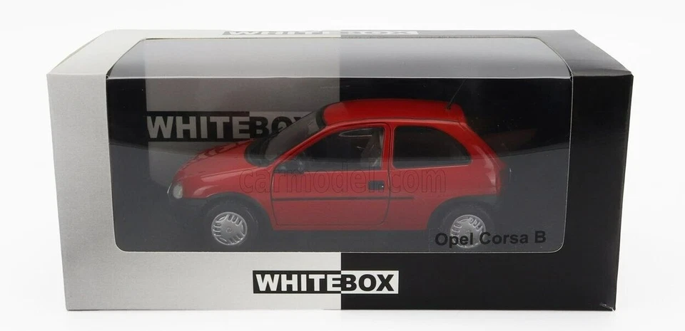 Vauxhall Corsa Opel Red 1.2 SR B 3 Door 1:24 Scale Model Diecast Car 1993 - Image 2 of 4