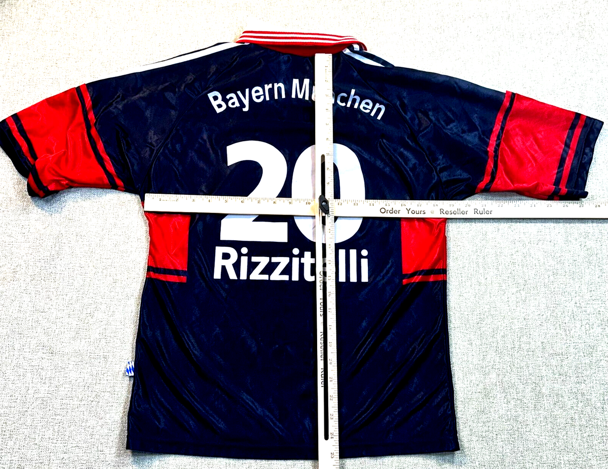 FC Bayern Munich Home Retro Jersey 1997-99 Ruggiero Rizzitelli #20